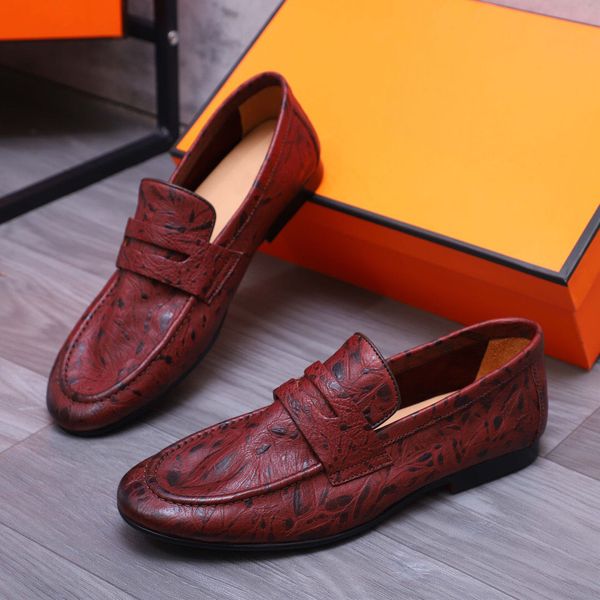 2023 mens formal dress shoes gentlemen brand designer genuine leather flats mens business oxfords casual loafers size 38-44, Black
2023 mens formal dress shoes gentlemen brand designer genuine leather flats mens business oxfords casual loafers size 38-44, Black