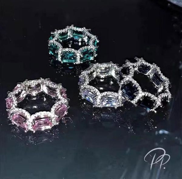 size 678 women wedding rings sparkling luxury jewlery 925 sterling silver fill 4 color 5a zircon cz diamond gemstones eternity p3083112, Slivery;golden
size 678 women wedding rings sparkling luxury jewlery 925 sterling silver fill 4 color 5a zircon cz diamond gemstones eternity p3083112, Slivery;golden