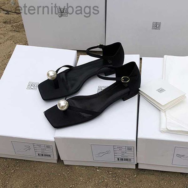 toteme shoes 2023 summer sandals silk clip toe comfortable versatile flat bottom big pearl for women ladies pearls slipper sandal buckle bea, Black
toteme shoes 2023 summer sandals silk clip toe comfortable versatile flat bottom big pearl for women ladies pearls slipper sandal buckle bea, Black