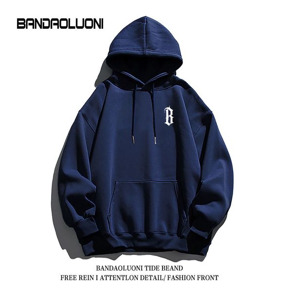 designer american heavyweight hooded sweater men's autumn and winter new fashion brand loose plush thickened european and american high, Black
designer american heavyweight hooded sweater men's autumn and winter new fashion brand loose plush thickened european and american high, Black