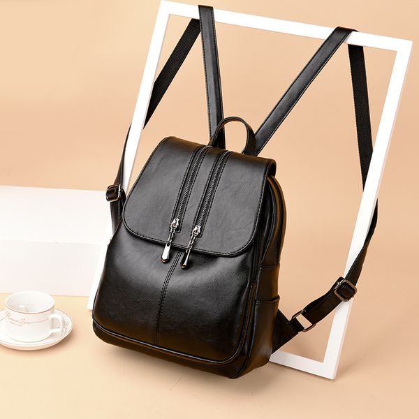 women backpack style pu leather fashion casual bags small girl schoolbag business lapbackpack charging bagpack rucksack sport&outdoor packs
women backpack style pu leather fashion casual bags small girl schoolbag business lapbackpack charging bagpack rucksack sport&outdoor packs