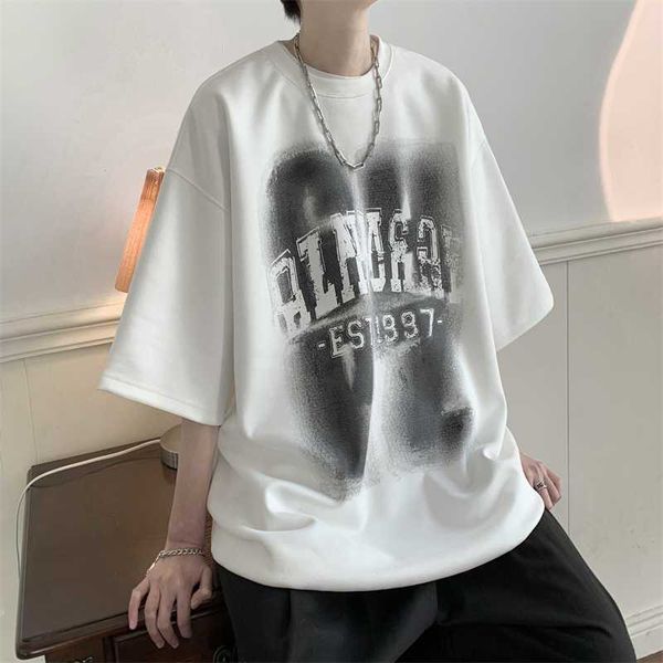 galleries suede short sleeve t-shirt men's summer european and american fashion brand heavyweight high street retro loose relaxed half, White;black
galleries suede short sleeve t-shirt men's summer european and american fashion brand heavyweight high street retro loose relaxed half, White;black