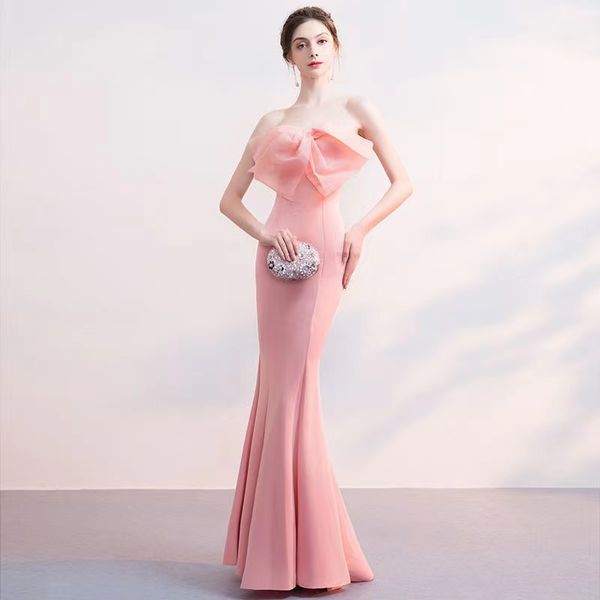 2023 berta prom dresses jewel lace appliques big bow sequins beaded mermaid evening gowns custom made sweep train special occasion dress sat, Black
2023 berta prom dresses jewel lace appliques big bow sequins beaded mermaid evening gowns custom made sweep train special occasion dress sat, Black