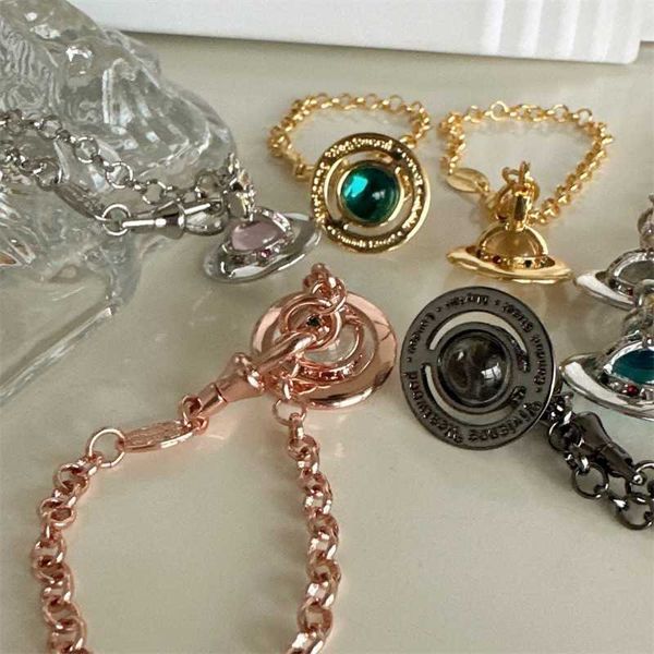 western empress dowager's stereoscopic orb saturn glass ball bracelet vivian classic planet ufo handpiece original reproduction, Golden;silver
western empress dowager's stereoscopic orb saturn glass ball bracelet vivian classic planet ufo handpiece original reproduction, Golden;silver