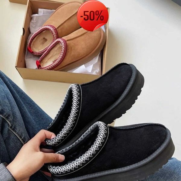 tasman slippers chestnut fur slides sheepskin shearling tazz new mules women men ultra mini platform boot slip-on shoes suede upper comfort, Black
tasman slippers chestnut fur slides sheepskin shearling tazz new mules women men ultra mini platform boot slip-on shoes suede upper comfort, Black