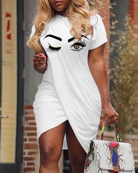 basic casual dresses women short sleeve mini dress bodycon eyes print overlap short sleeve casual dress slim fashion summer 230729, Black;gray
basic casual dresses women short sleeve mini dress bodycon eyes print overlap short sleeve casual dress slim fashion summer 230729, Black;gray