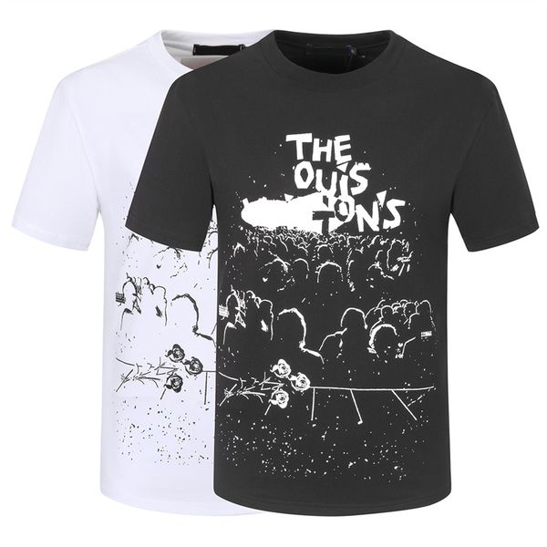 fashion men's t-shirt summer men's women's t-shirt cotton designer short sleeve casual shirt hip hop street wear t-shirt t-sh, White;black
fashion men's t-shirt summer men's women's t-shirt cotton designer short sleeve casual shirt hip hop street wear t-shirt t-sh, White;black