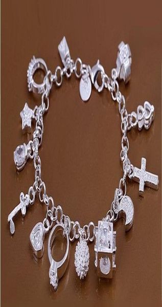 h144 925 silver bracelet 925 silver fashion jewelry charm bracelet 13 pendants bracelet1898636, Golden;silver
h144 925 silver bracelet 925 silver fashion jewelry charm bracelet 13 pendants bracelet1898636, Golden;silver
