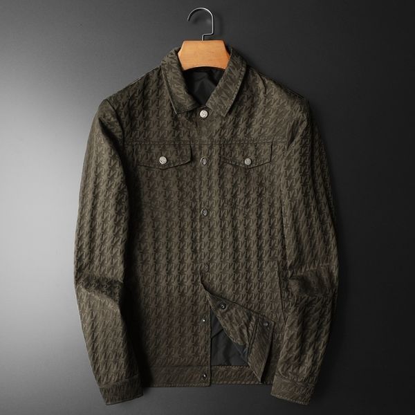 men's jackets fall fashion trend lapel jacquard jacket letter printing design stitching pocket button open chest men outer 230729, Black;brown
men's jackets fall fashion trend lapel jacquard jacket letter printing design stitching pocket button open chest men outer 230729, Black;brown