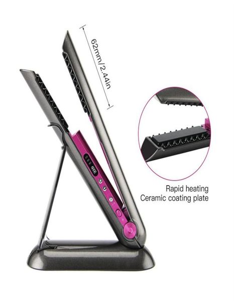 straight wireless cordless hair straightener twoinone usb charging smart portable curling iron dualuse260u9711147, Black
straight wireless cordless hair straightener twoinone usb charging smart portable curling iron dualuse260u9711147, Black