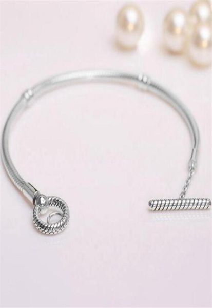 2020 new s925 sterling silver moments t-bar chain bracelet fits european pandora style jewelry charm and beads238y5636417, Black
2020 new s925 sterling silver moments t-bar chain bracelet fits european pandora style jewelry charm and beads238y5636417, Black