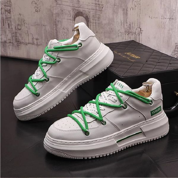 new men's small white shoes korean version of the trend of fashion thick soles sneakers breathable casual youth board shoes 1aa27, Black
new men's small white shoes korean version of the trend of fashion thick soles sneakers breathable casual youth board shoes 1aa27, Black
