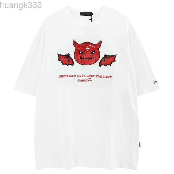 galleries qilin fashion design gradual cartoon beads heavy industry short sleeve t-shirt men's and women's american college tee, White;black
galleries qilin fashion design gradual cartoon beads heavy industry short sleeve t-shirt men's and women's american college tee, White;black