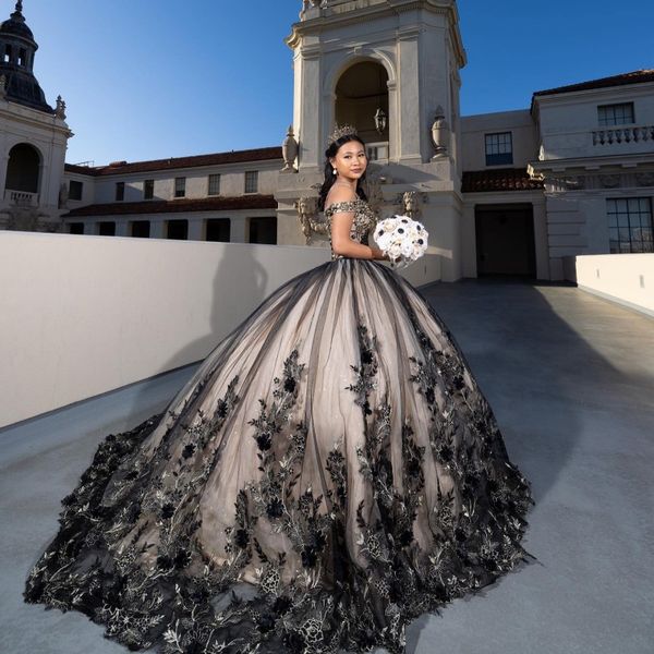 black shiny princess tulle ball gown quinceanera dresses meninas de 15 anos appliques 3dflower ballkleid vestidos de debutante, Blue;red
black shiny princess tulle ball gown quinceanera dresses meninas de 15 anos appliques 3dflower ballkleid vestidos de debutante, Blue;red