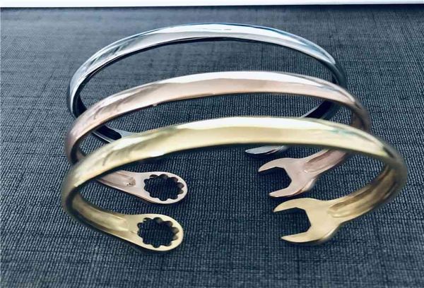 support dropship new design wrench biker bangle 316l stainless steel cool spanner bracelet 2103303419182, Golden;silver
support dropship new design wrench biker bangle 316l stainless steel cool spanner bracelet 2103303419182, Golden;silver