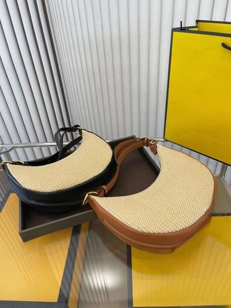 woven underarm bag lafite grass half month bags women clutch handbag leather handle zipper closure fashion letter straw handbags shoulder ba
woven underarm bag lafite grass half month bags women clutch handbag leather handle zipper closure fashion letter straw handbags shoulder ba