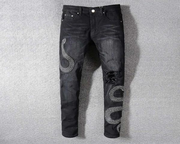 mens distressed ripped biker jeans slim fit motorcycle biker denim for men fashion designer hip hop mens jeans 013232, Blue
mens distressed ripped biker jeans slim fit motorcycle biker denim for men fashion designer hip hop mens jeans 013232, Blue