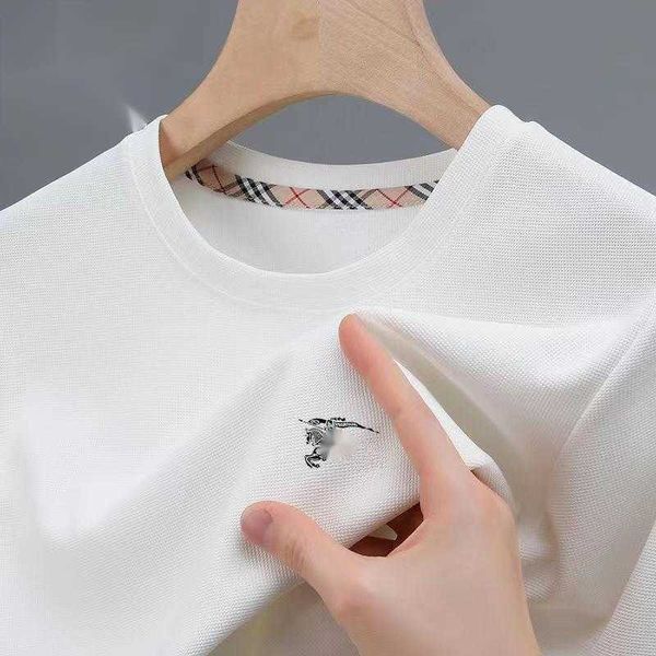 luxury designer tshirt men casual short sleeved t-shirt burb plaid polos tee mens crew neck tshirts man tb warhorse loose sweatshirt, White;black
luxury designer tshirt men casual short sleeved t-shirt burb plaid polos tee mens crew neck tshirts man tb warhorse loose sweatshirt, White;black