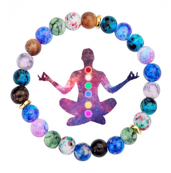 7 chakras reiki healing stone beaded bracelet strands yoga balance energy natural volcanic stones bracelets diy handmade jewelry1640918, Black
7 chakras reiki healing stone beaded bracelet strands yoga balance energy natural volcanic stones bracelets diy handmade jewelry1640918, Black