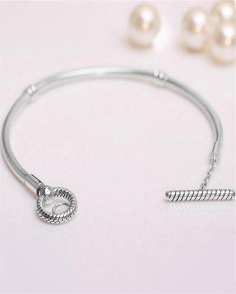 2020 new s925 sterling silver moments t-bar chain bracelet fits european pandora style jewelry charm and beads238y4964294, Black
2020 new s925 sterling silver moments t-bar chain bracelet fits european pandora style jewelry charm and beads238y4964294, Black