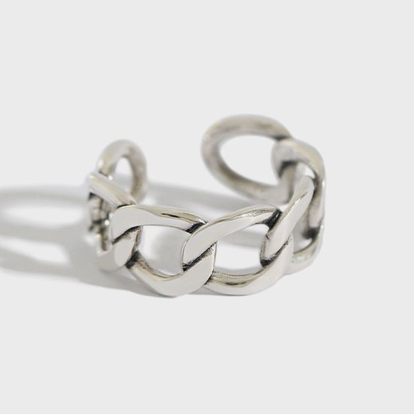 authentic 925 sterling silver finger rings retro hollow chain adujustable ring for women opening lady vintage fine jewelry wholesale ymr231
authentic 925 sterling silver finger rings retro hollow chain adujustable ring for women opening lady vintage fine jewelry wholesale ymr231