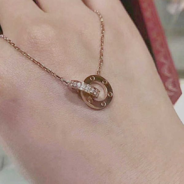 pendant necklace fashion necklace jewelry double ring full of two rows of diamond pendants, Silver
pendant necklace fashion necklace jewelry double ring full of two rows of diamond pendants, Silver