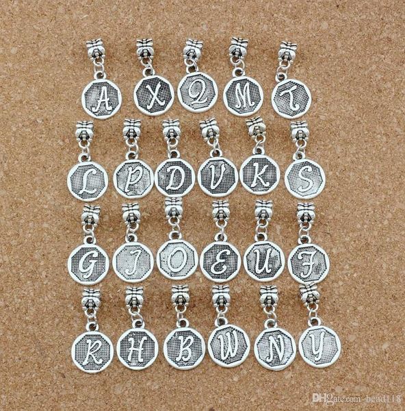 50pcslot antique silver mix letter initial charm pendants for jewelry making bracelet necklace diy accessories 148x308mm a419a9246097, Bronze;silver
50pcslot antique silver mix letter initial charm pendants for jewelry making bracelet necklace diy accessories 148x308mm a419a9246097, Bronze;silver