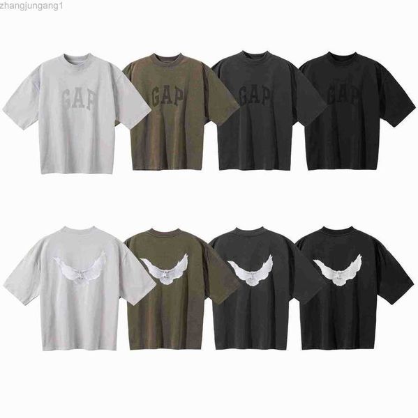 designer kanyes classic wests t shirt three party joint peace dove printed washing water short sleeves high street mens and womens tees wome, White;black
designer kanyes classic wests t shirt three party joint peace dove printed washing water short sleeves high street mens and womens tees wome, White;black