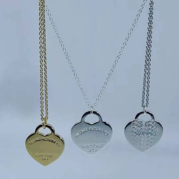 strands strings classic fashion heart brand pendant necklace original exquisite women s festival gift 230729, Black
strands strings classic fashion heart brand pendant necklace original exquisite women s festival gift 230729, Black