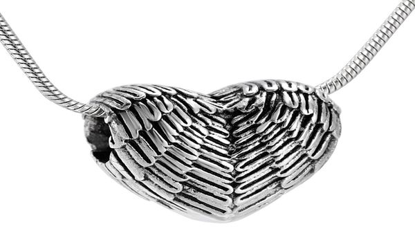 ijd9990 angel wings heart shape ashes holder keepsake memorial cremation urn necklace personalized pendant ashes keepsake jewelry3290342, Silver
ijd9990 angel wings heart shape ashes holder keepsake memorial cremation urn necklace personalized pendant ashes keepsake jewelry3290342, Silver