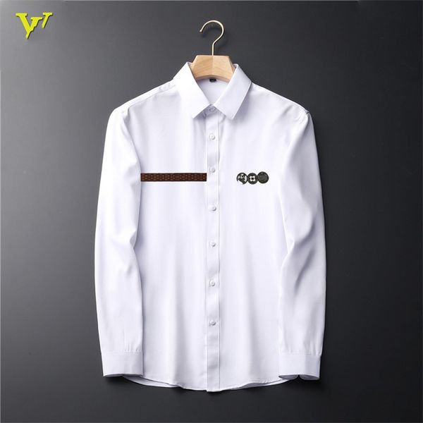 men's long and short shirts casual slim-fit shirts fashion shirts for work meetings hairstylist's shirts men must have b40, White;black
men's long and short shirts casual slim-fit shirts fashion shirts for work meetings hairstylist's shirts men must have b40, White;black