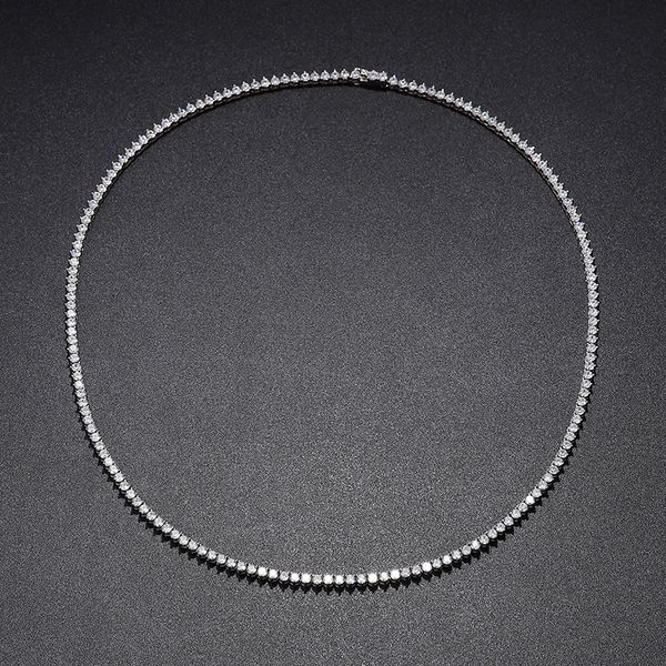 strands strings iced out m carbon diamond tennis necklace 925 sterling silver hip hop link chain women 3 prong white gold plated gift 230729, Black
strands strings iced out m carbon diamond tennis necklace 925 sterling silver hip hop link chain women 3 prong white gold plated gift 230729, Black