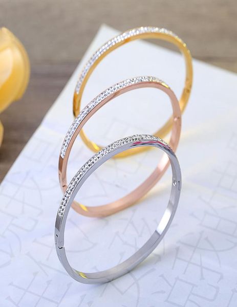 famous brands jewelry for women wedding party crystal stainless steel bangles gift for christmas1034982, Black
famous brands jewelry for women wedding party crystal stainless steel bangles gift for christmas1034982, Black