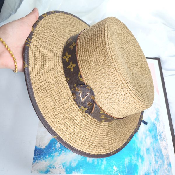 french retro straw hat lady lace pearl travel sun block visor flat straw woven classic fashion temperament everything sun hat tide, Blue;gray
french retro straw hat lady lace pearl travel sun block visor flat straw woven classic fashion temperament everything sun hat tide, Blue;gray