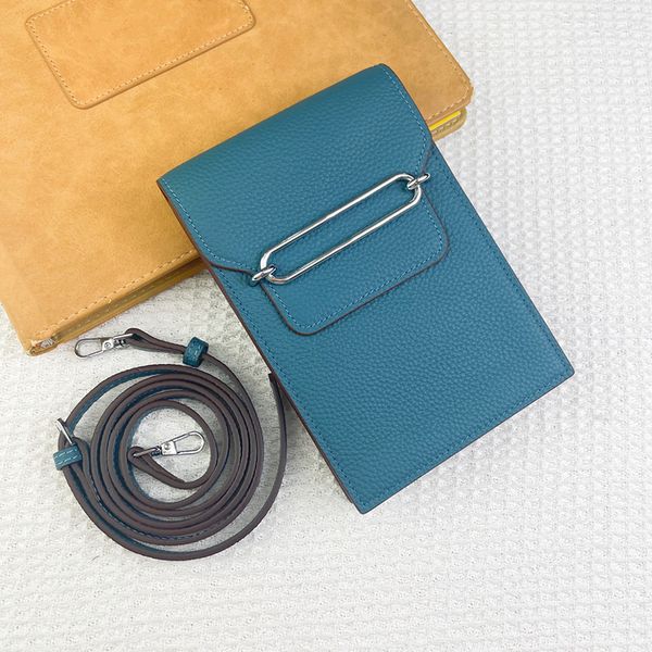 men women phone bag designer roulis calf leather pig nose bag with silver gold buckle shoulder crossbody handbags slim wallet purse
men women phone bag designer roulis calf leather pig nose bag with silver gold buckle shoulder crossbody handbags slim wallet purse