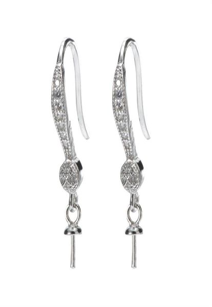 hook earring settings for drop pearls zircon 925 sterling silver earrings diy make finding 5 pairs5985228, Slivery;crystal
hook earring settings for drop pearls zircon 925 sterling silver earrings diy make finding 5 pairs5985228, Slivery;crystal