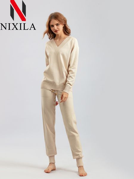 women's two piece pants autumn winter harem pants casual women's tracksuit sweater two piece sets womens outifits pullover 2 piece, White
women's two piece pants autumn winter harem pants casual women's tracksuit sweater two piece sets womens outifits pullover 2 piece, White