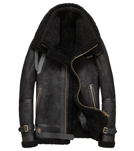 2019 new mens black b3 sheepskin shearling jacket double collar leather jacket short winter fur coat mens motorcycle4689046
2019 new mens black b3 sheepskin shearling jacket double collar leather jacket short winter fur coat mens motorcycle4689046