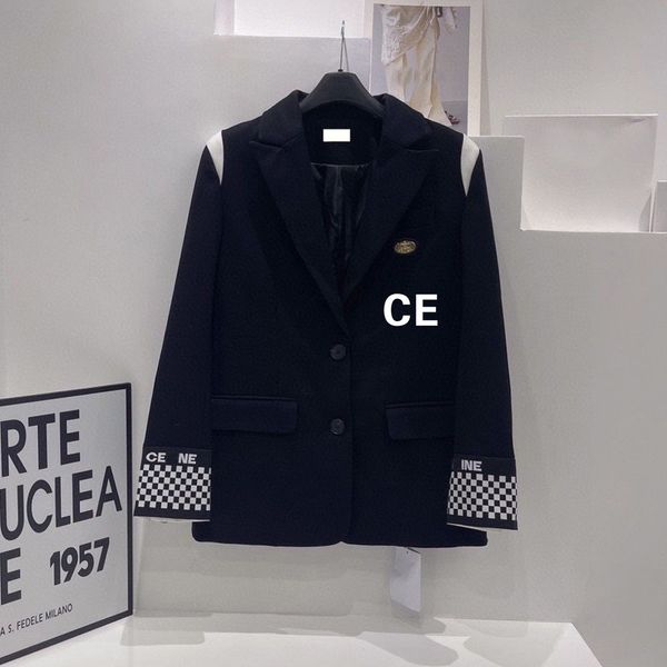 women designer blazer suit clothes jackets with letters ce luxury designer woman jacket new released, White;black
women designer blazer suit clothes jackets with letters ce luxury designer woman jacket new released, White;black