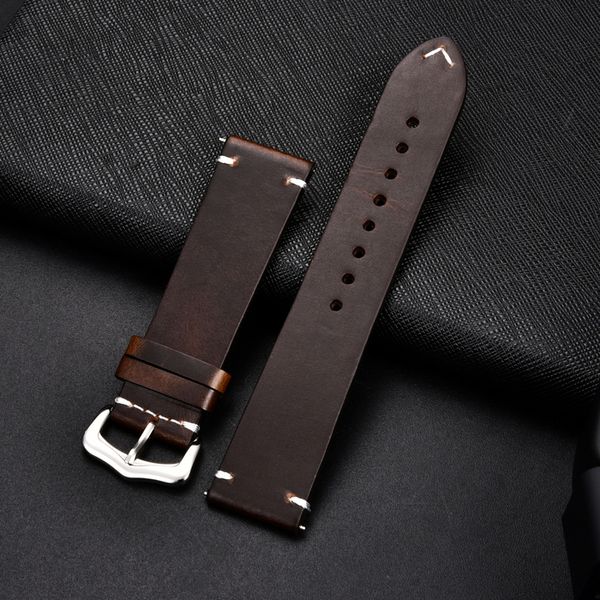 watch bands retro genuine leather strap oil wax oily discoloration cowhide leather watchband 18 20 22 24mm business watch band 230729, Black;brown
watch bands retro genuine leather strap oil wax oily discoloration cowhide leather watchband 18 20 22 24mm business watch band 230729, Black;brown