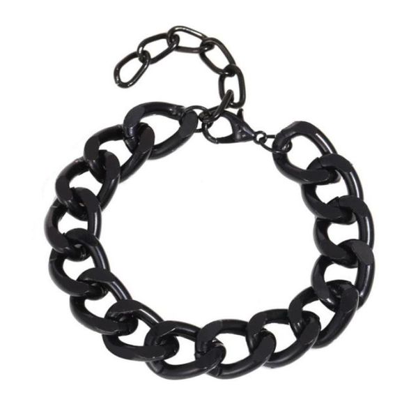 punk alloy thick black chain bracelet for women men unopen adjustable rock street jewelry accessories 5195352585889448216
punk alloy thick black chain bracelet for women men unopen adjustable rock street jewelry accessories 5195352585889448216