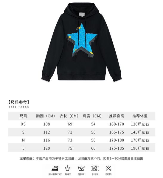 2023 hoodies mens designer hoodie black pullover sweatshirts men hoody loose long sleeve hooded women clothing
2023 hoodies mens designer hoodie black pullover sweatshirts men hoody loose long sleeve hooded women clothing