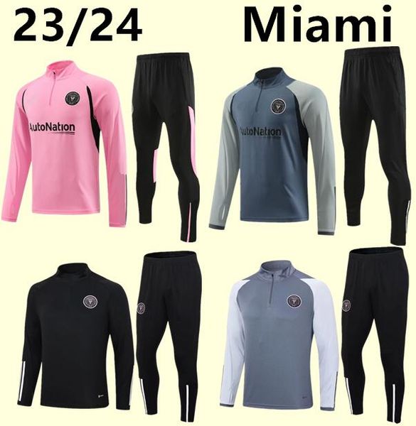 23 24 international miami men sportswear football set survey 2023 2024 maillot foot football long sleeve training clothes jogging, Black
23 24 international miami men sportswear football set survey 2023 2024 maillot foot football long sleeve training clothes jogging, Black
