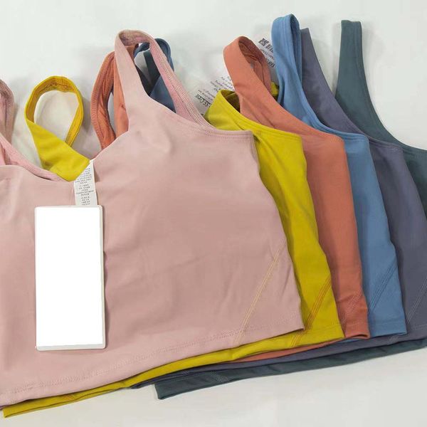 23ssdesigner women tank camis short solid color yoga vest u shaped back moisture absorption sweat wicking gym sport running fitness
23ssdesigner women tank camis short solid color yoga vest u shaped back moisture absorption sweat wicking gym sport running fitness
