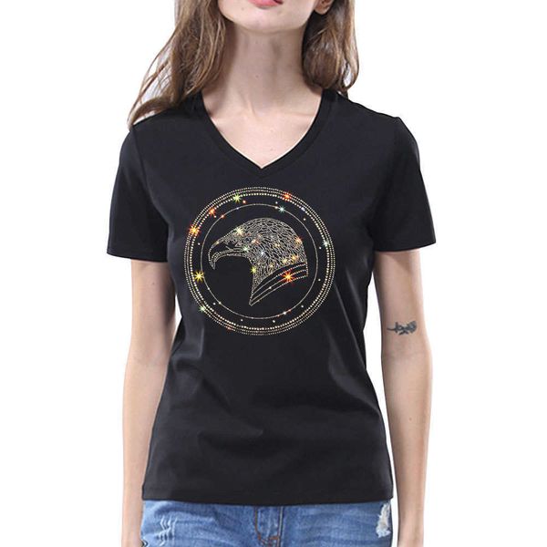 summer short sleeved tshirt women sweatshirt eagle head diamond cotton tee kurt geiger designer tshirt womens pullover shirt, White
summer short sleeved tshirt women sweatshirt eagle head diamond cotton tee kurt geiger designer tshirt womens pullover shirt, White