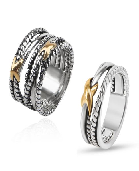 ring twist two-color ring female fashion plated 18k black thai silver jewelry rings8114550
ring twist two-color ring female fashion plated 18k black thai silver jewelry rings8114550