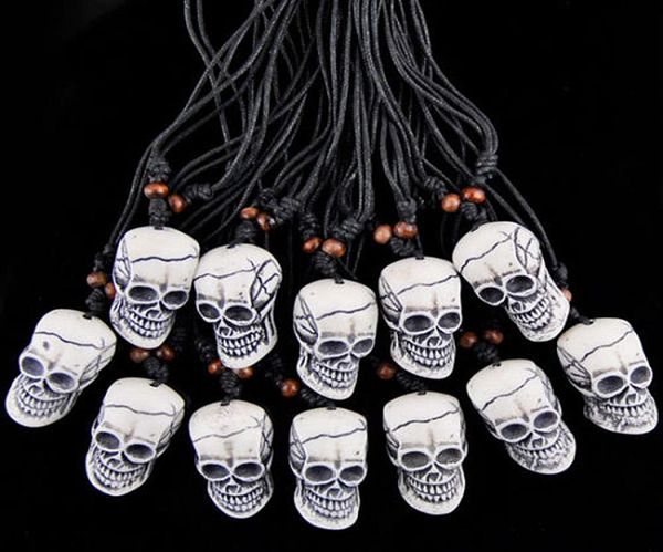 jewelry whole 12pcs imitation yak bone carving halloween horror skeleton skull head pendants necklace gifts for men women0396034859, Silver
jewelry whole 12pcs imitation yak bone carving halloween horror skeleton skull head pendants necklace gifts for men women0396034859, Silver