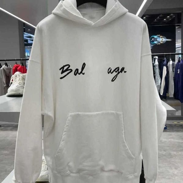 23ss designer balaciaga fashion graffiti hoodie autumn and winter classic button hooded pullover sweater loose casual printed hoodies, Black
23ss designer balaciaga fashion graffiti hoodie autumn and winter classic button hooded pullover sweater loose casual printed hoodies, Black