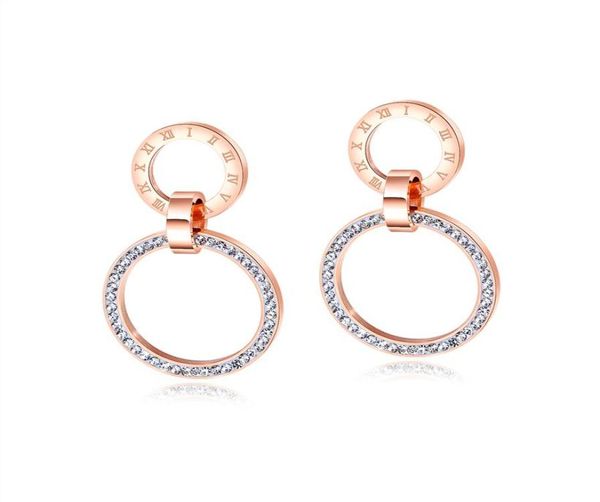 roman numerals earrings crystal rose gold circle of life earrings in stainless steel233l2013368, Golden;silver
roman numerals earrings crystal rose gold circle of life earrings in stainless steel233l2013368, Golden;silver