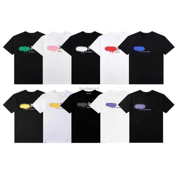 summer designer luxurys trends brand palm men's t-shirts angels citys letter printed loose tee man casual street shirt sprayed cotton, White;black
summer designer luxurys trends brand palm men's t-shirts angels citys letter printed loose tee man casual street shirt sprayed cotton, White;black